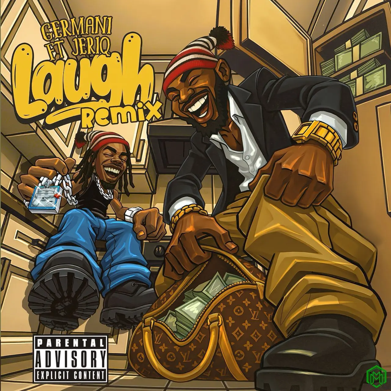 Laugh (Remix) audio by Germani feat. JeriQ