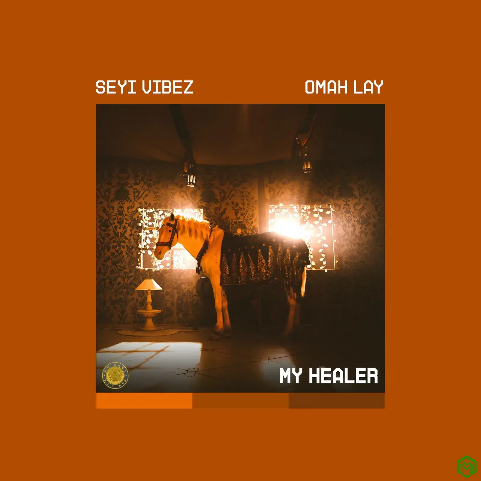 My Healer audio by Seyi Vibez & Omah Lay