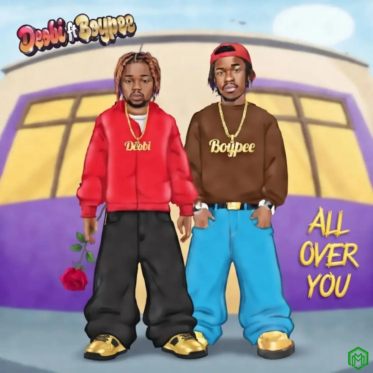 All Over You (Remix) audio by Deobi feat. BoyPee