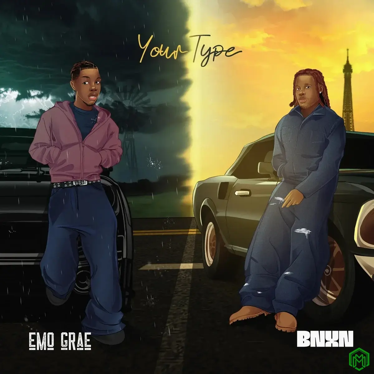 Your Type audio by EMO Grae feat. BNXN