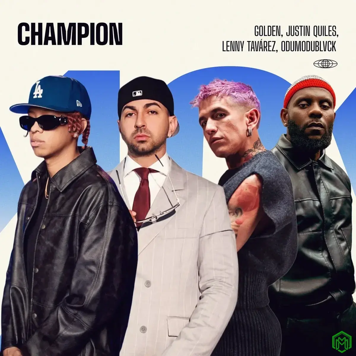 Champion audio by Golden feat. Justin Quiles, Lenny Tavárez, ODUMODUBLVCK, Ronaldinho Gaúcho and Tu Musica