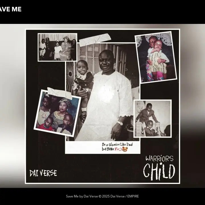 Save Me audio by Dai Verse