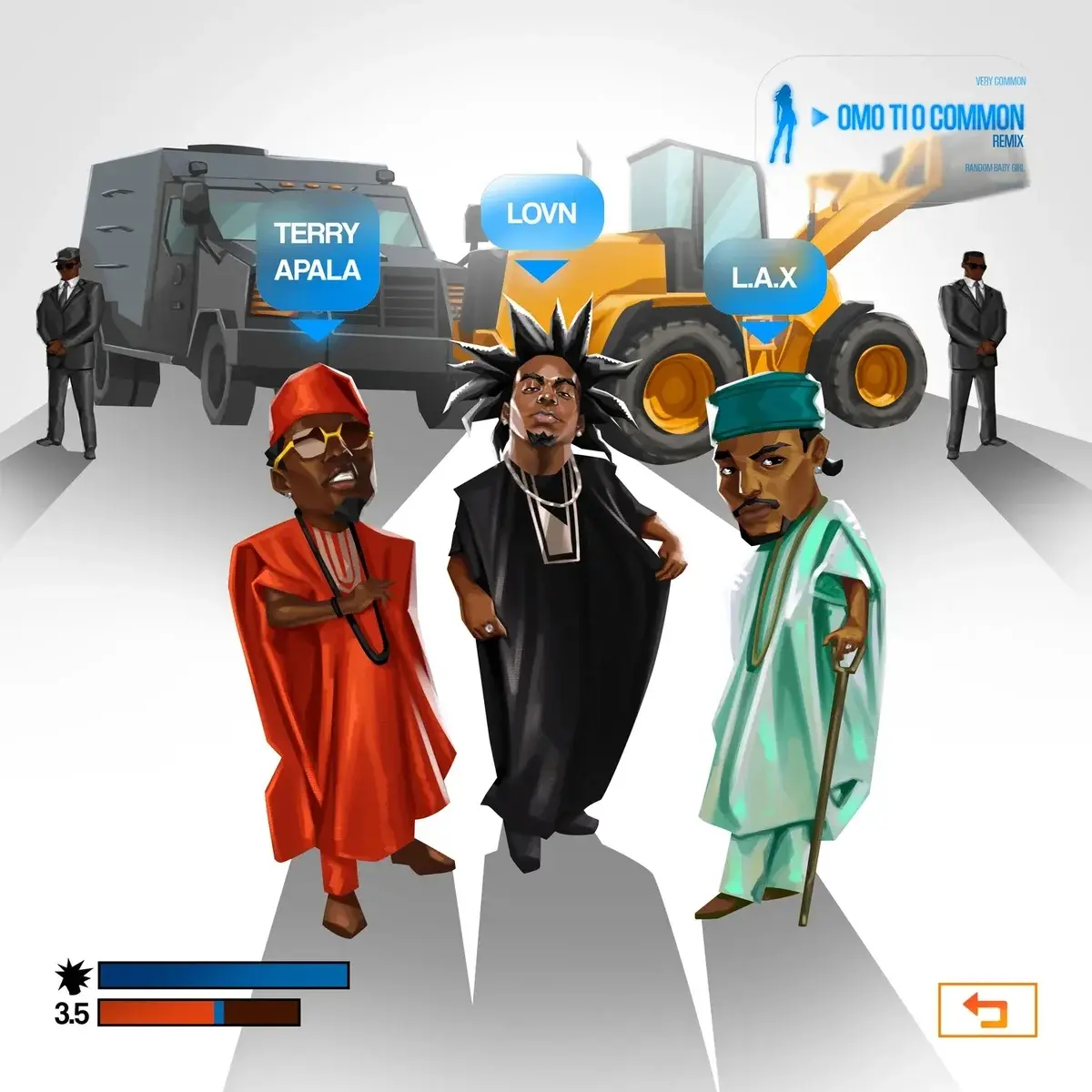 OMO TI O COMMON II audio by Lovn, L.A.X, Terry Apala