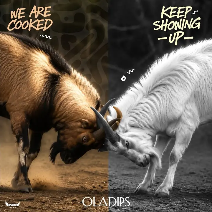Keep Showing Up audio by Oladips