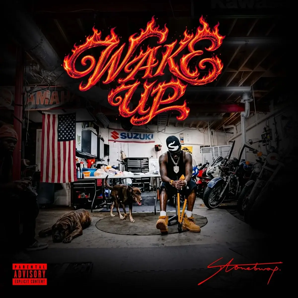 Wake Up audio by Stonebwoy